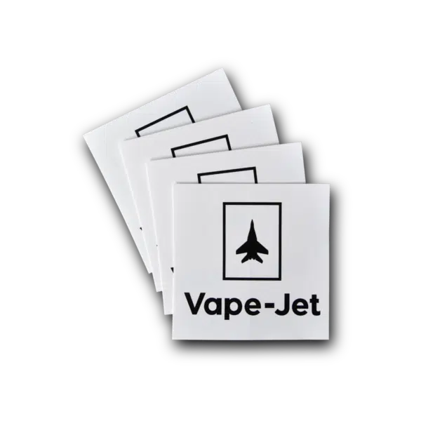 Vape-Jet White Sticker