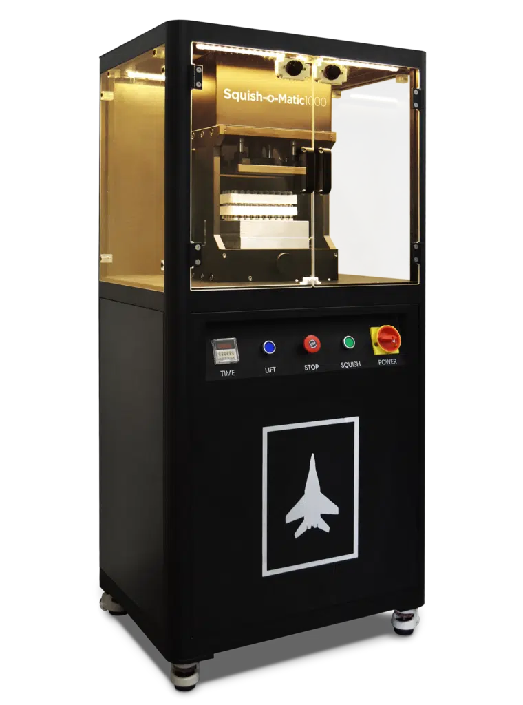 Squish-o-Matic 1000 Cartridge Capping Machine