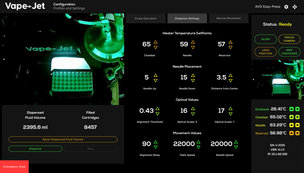 Vape-Jet 3.0 Advanced Settings